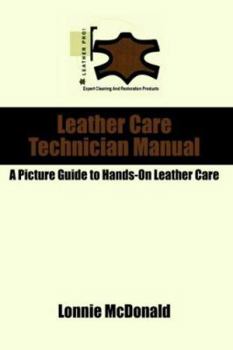 Paperback Leather Care Technician Manual Book