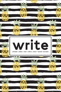 Paperback Write: Notebook - Journal - Diary- Libreta - Cahier - Taccuino - Notizbuch: 110 Pages for Writing, Drawing, Sketching & Organ Book