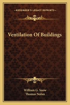 Paperback Ventilation Of Buildings Book