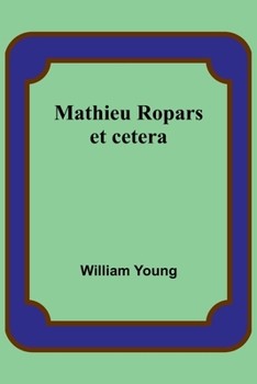 Paperback Mathieu Ropars: et cetera Book