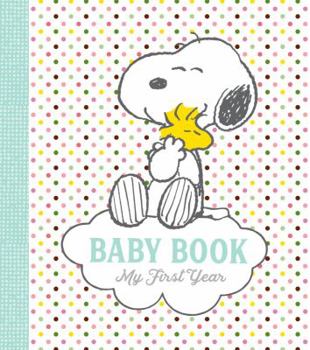 Hardcover Peanuts Baby Book: My First Year Book