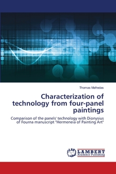 Paperback Characterization of technology from four-panel paintings Book