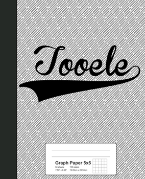 Paperback Graph Paper 5x5: TOOELE Notebook Book