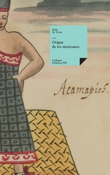 Hardcover Origen de los mexicanos [Spanish] Book
