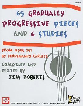 Paperback 65 Gradually Progressive Pieces and 6 Studies: From Opus 241 Book