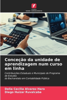 Paperback Conceção da unidade de aprendizagem num curso em linha [Portuguese] Book