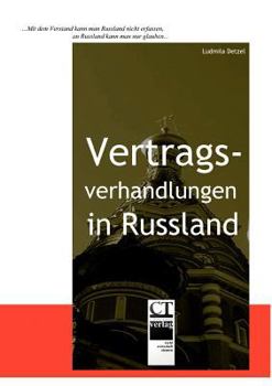 Paperback Vertragsverhandlungen in Russland [German] Book