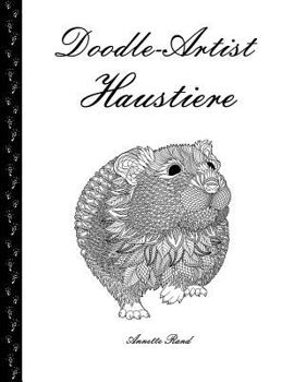 Paperback Doodle-Artist - Haustiere: Ein Ausmalbuch für Erwachsene [German] Book
