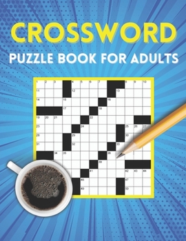 Paperback Crossword puzzle book for adults Book