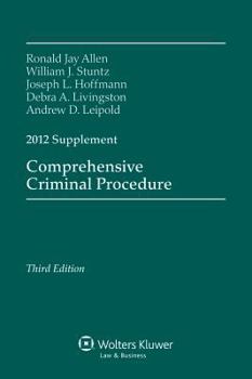 Paperback Comprehensive Criminal Procedure 2012 Supplement Book