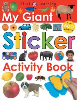 Paperback My Giant Sticker Activity Book [With Stickers] Book