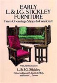 Paperback Early L. & J. G. Stickley Furniture Book
