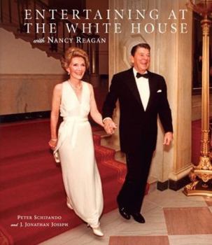 Hardcover Entertaining at the White House with Nancy Reagan Book