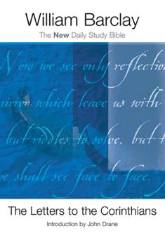 Paperback The Letters to the Corinthians Book
