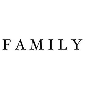 Family: A decorative book for coffee tables, bookshelves and interior design styling Stack deco books together to create a custom look in any room