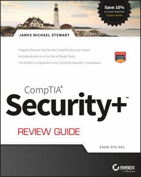Paperback CompTIA Security+ Review Guide: Exam SY0-401 Book