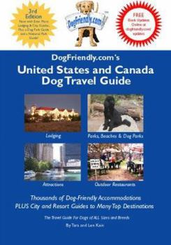 Paperback Dogfriendly.Com's United States and Canada Dog Travel Guide Book