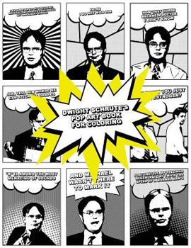 Paperback Dwight Schrute's Pop Art Book for Coloring Book