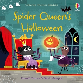Paperback Spider Queen's Halloween (Phonics Readers) Book