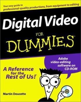 Paperback Digital Video for Dummies Book