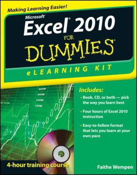Paperback Excel 2010 Elearning Kit for Dummies Book