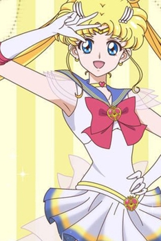 Journal: Sailor Moon Soft Glossy Cover Journal Lined Pages Book 6 x 9 Inches 110 Pages