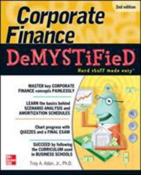 Paperback Corporate Finance Demystified 2/E Book