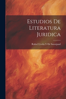Paperback Estudios De Literatura Juridica [Spanish] Book