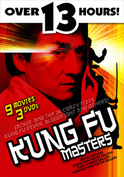DVD Kung Fu Masters Collection Book