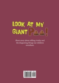 Paperback Look at my Giant Poo [Large Print] Book