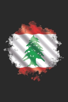 Paperback Lebanon Notebook: Lebanon Notebook - college book - diary - journal - booklet - memo - composition book - 120 sheets - Dot Grid paper 6x Book