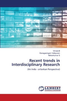 Paperback Recent trends in Interdisciplinary Research Book