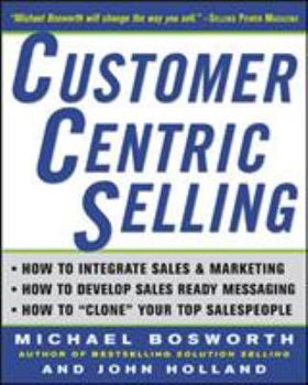 Hardcover CustomerCentric Selling Book