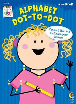 Paperback Alphabet Dot-To-Dot, Grade Prek Book