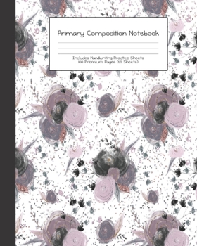 Primary Composition Notebook: Halloween Zombie Kids |Grades K-2 | Handwriting Practice Paper|Primary Ruled With Dotted Midline | 100 Pgs 50 Sheets | ... Girls | Elementary | Teacher | School | Gift