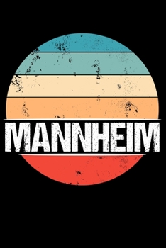 Paperback Mannheim: 100 Pages 6 'x 9' -Dot Graph Paper Journal Manuscript - Planner - Scratchbook - Diary Book