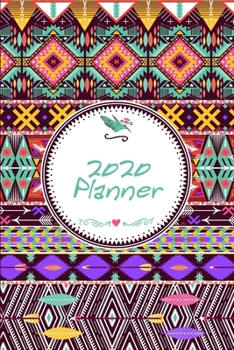 Paperback 2020 Planner: 6"x9" Daily and Weekly Agenda Planner and Organizer V35 Book