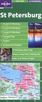 Map Lonely Planet City Map st Petersburg Book