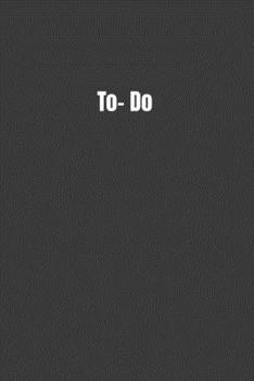 To- Do: Perfect for Meetings, Office Time, and Home