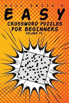 Paperback Easy Crossword Puzzles For Beginners - Volume 2 Book
