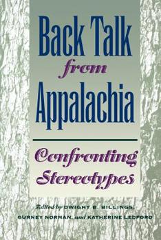 Paperback Back Talk from Appalachia: Confronting Stereotypes Book