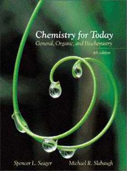 Hardcover Chemistry for Today: General, Organic, and Biochemistry (with Infotrac) Book
