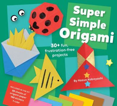 Paperback Super Simple Origami: An At-Home Activity Kit for Ages 5+ Book