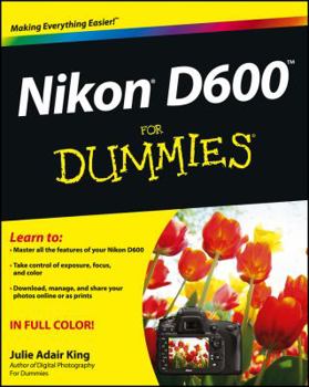 Paperback Nikon D600 for Dummies Book