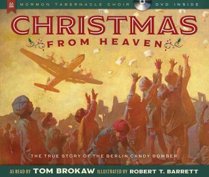 Hardcover Christmas from Heaven: The True Story of the Berlin Candy Bomber [With CD (Audio)] Book