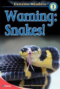 Paperback Warning: Snakes!, Grades Pk - K: Level 1 Book