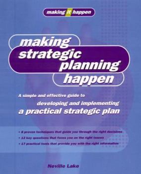 Paperback Making Strategic Planning Happen Book