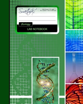 Paperback Lab Notebook: For Biology Laboratory Research or College (101 NON DUPLICATE pages in a large softback; it is from our Science range) Book