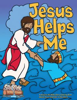 Paperback Jesus Helps Me: Coloring Book