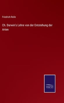 Hardcover Ch. Darwin's Lehre von der Entstehung der Arten [German] Book